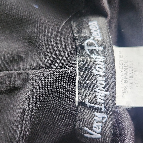 Very Important Pieces Black Textured Ruffle Halter Top - Picture 12 of 13